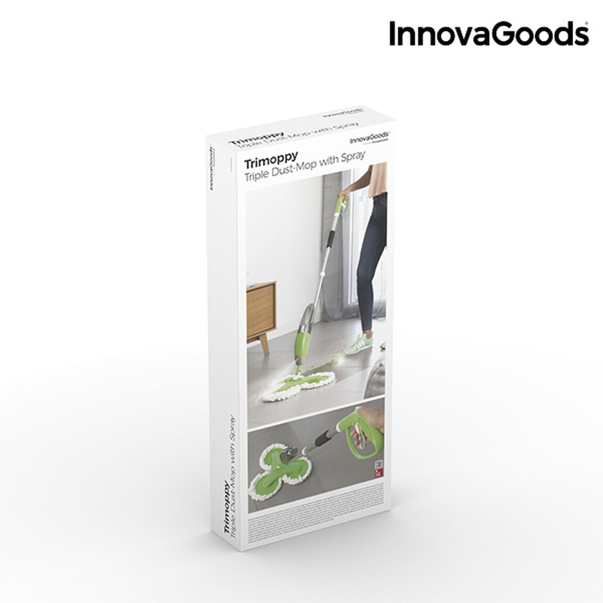 Triple Dust-Mop with Spray Trimoppy InnovaGoods